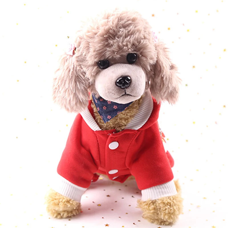 Christmas Dog Clothes Winter Pet Clothes