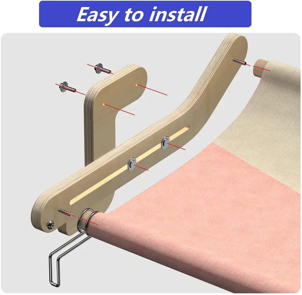 Bedside Bed Pet Nest Window Hanging Cat Bed