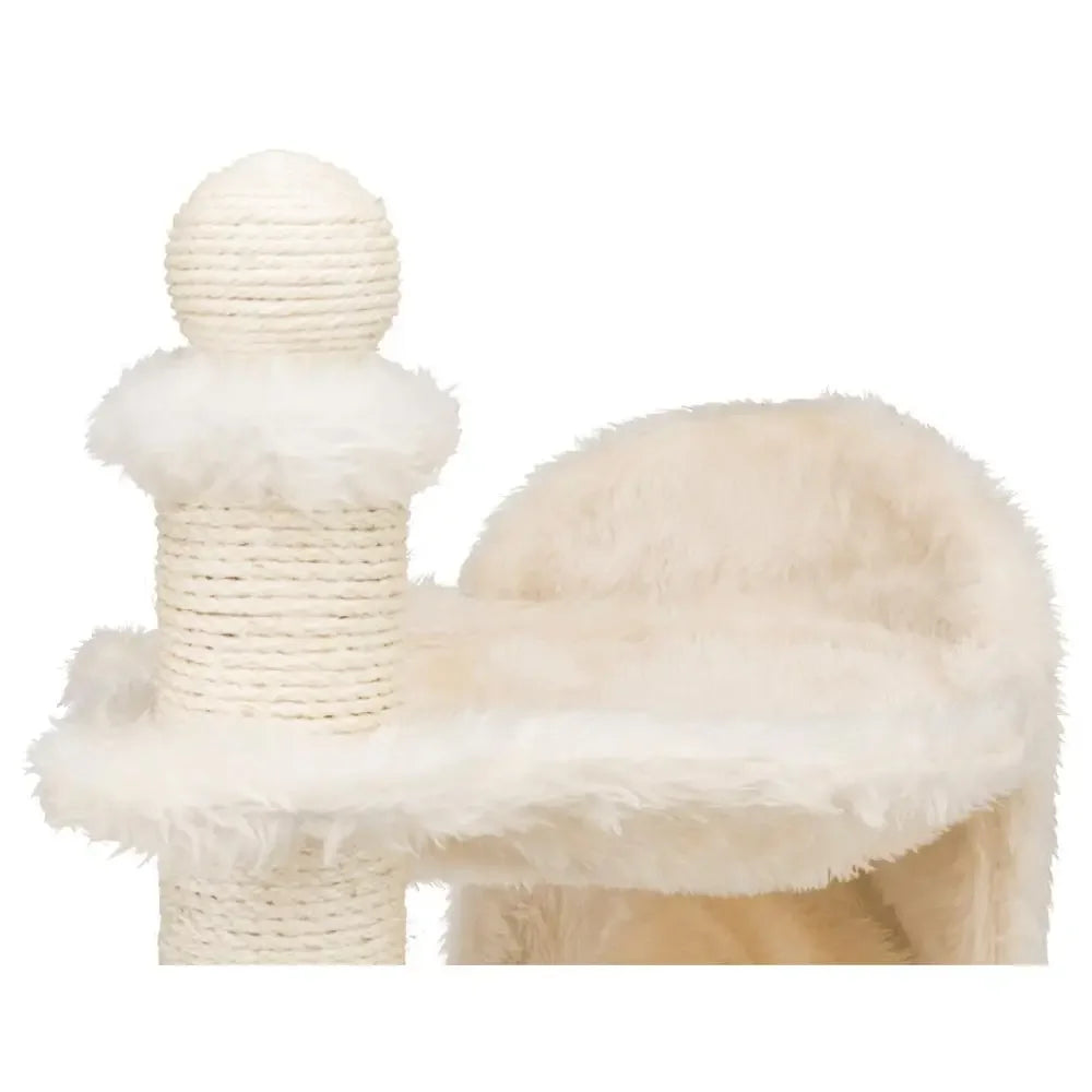 Plush Cat Tree Sisal Scratching Post Tunnel Hammock Combo