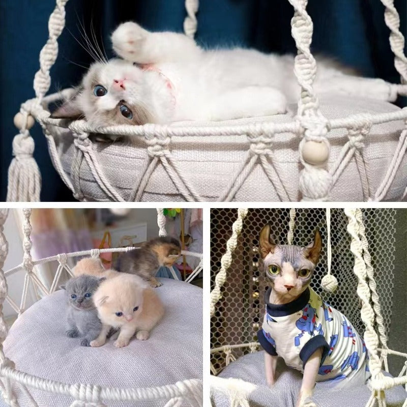 New Pet Hammock Cat Swing