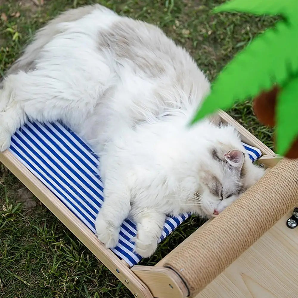 Pet Lounge Chair Portable Solid Cat Hammock