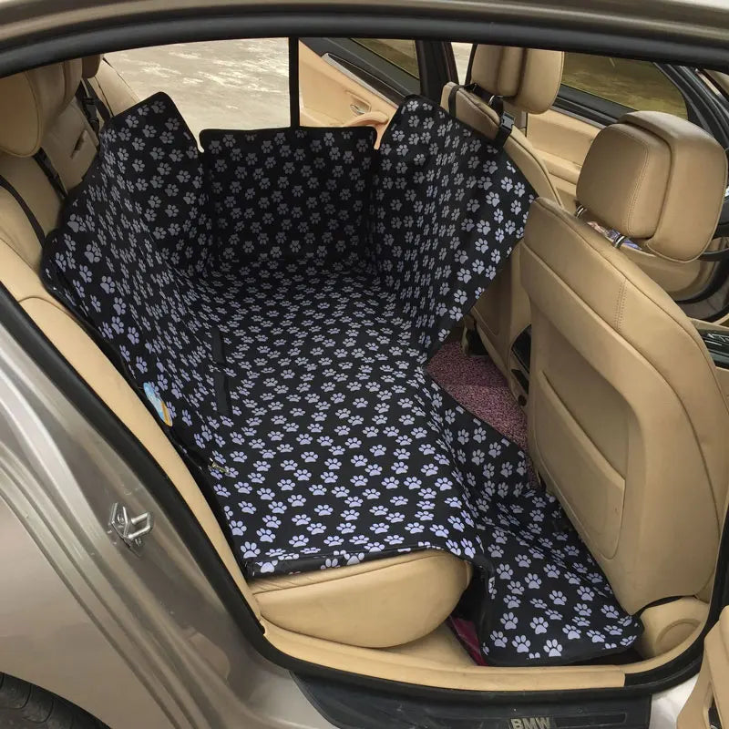 CAWAYI KENNEL Dog Carriers Waterproof Rear Back Pet Dog Car Seat Cover