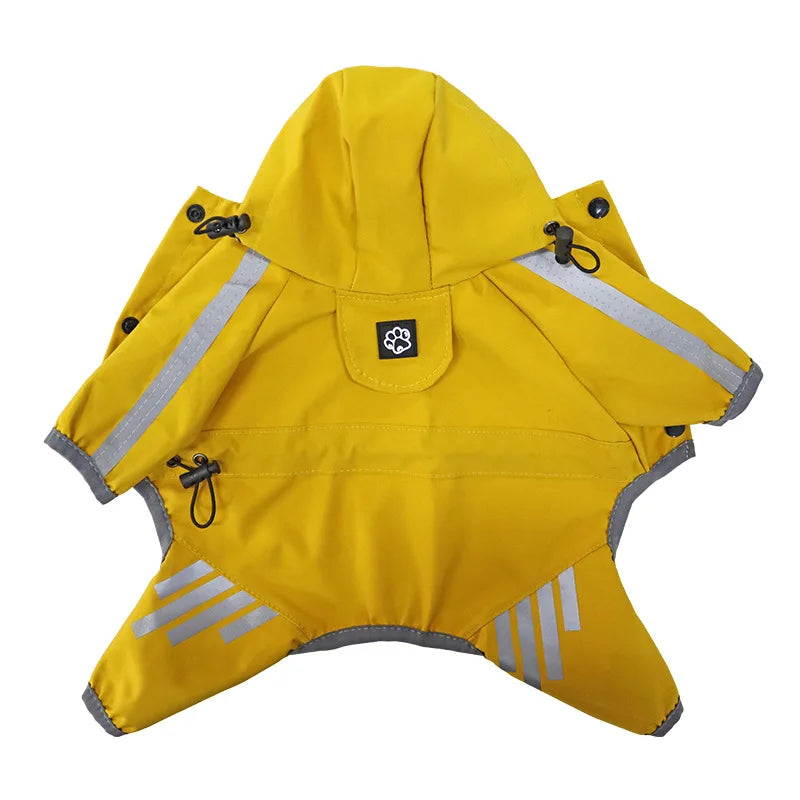 Waterproof Pet Clothes Puppy Raincoat