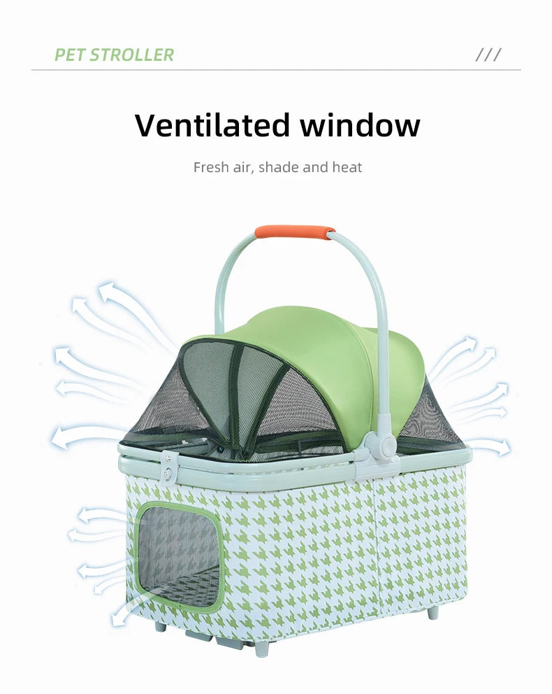 Cat Dog Easy Walk Folding Travel Carrier