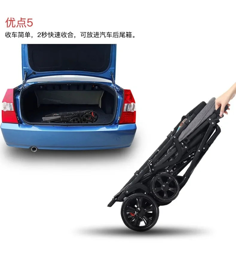 Dog Stroller Lightweight Llightweight Folding Stroller