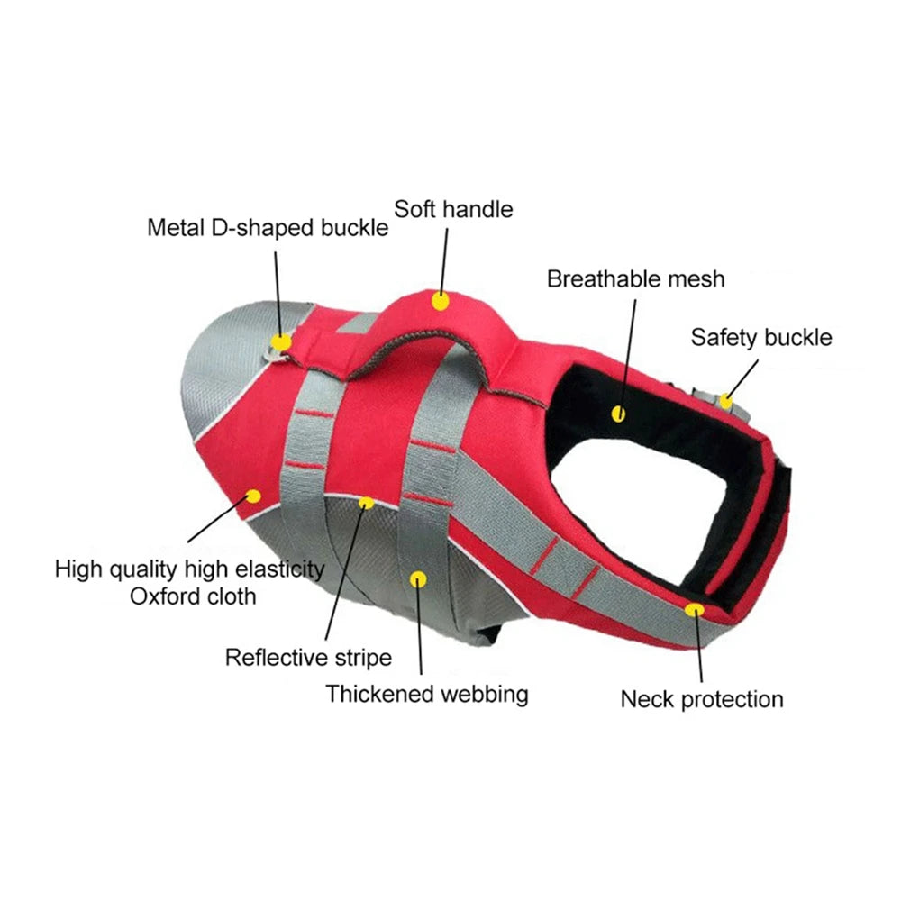 Summer Puppy Dog Life Jacket