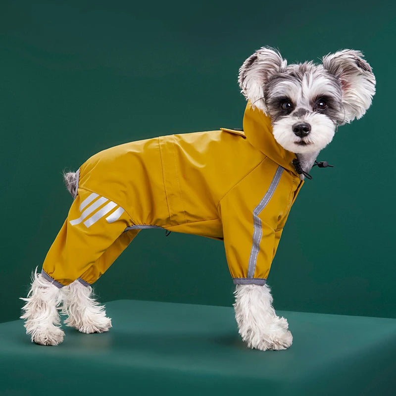 Waterproof Pet Clothes Puppy Raincoat