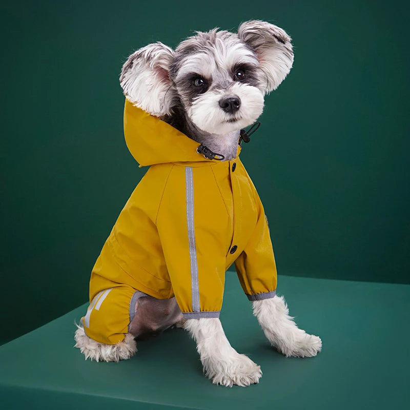 Waterproof Pet Clothes Puppy Raincoat