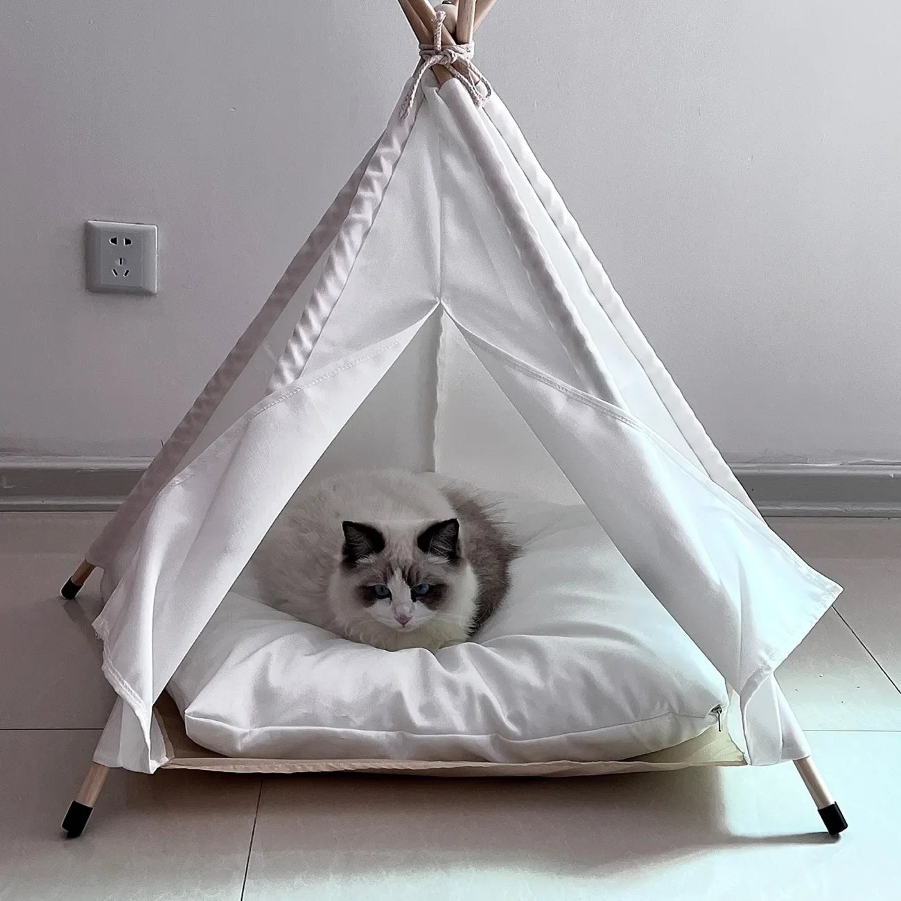 Dog Bed Portable Removable Washable Outdoor Kennels Cave