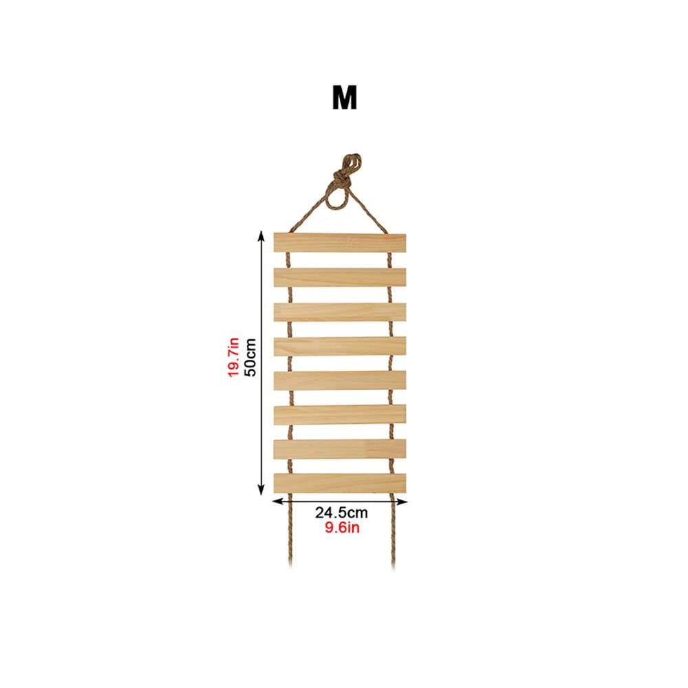 Cat Hammock Cat Tree Wall Mounted Wooden Furniture Scratcher
