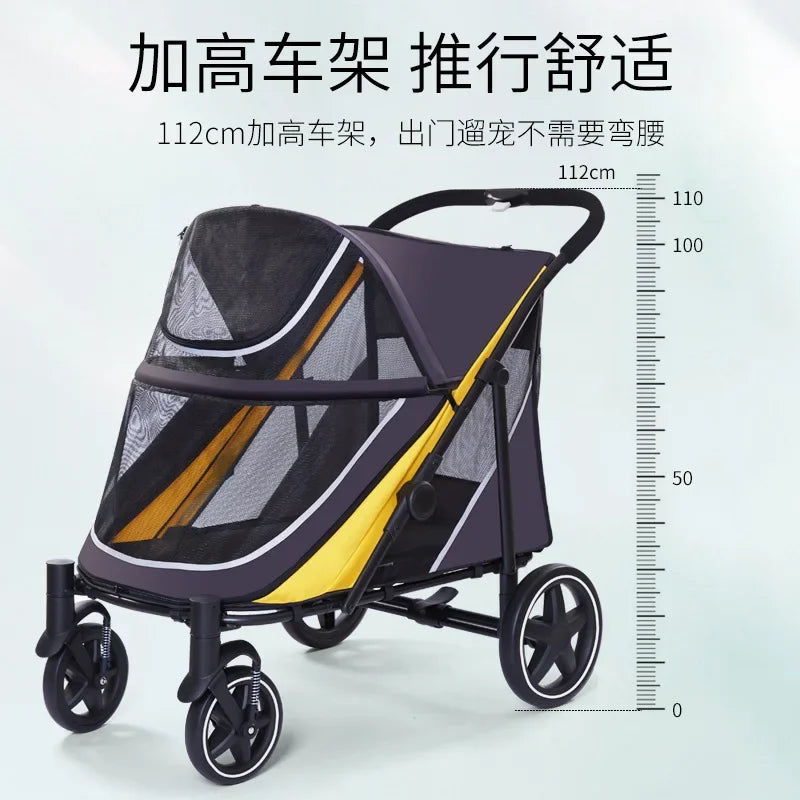 Dog Stroller Lightweight Llightweight Folding Stroller