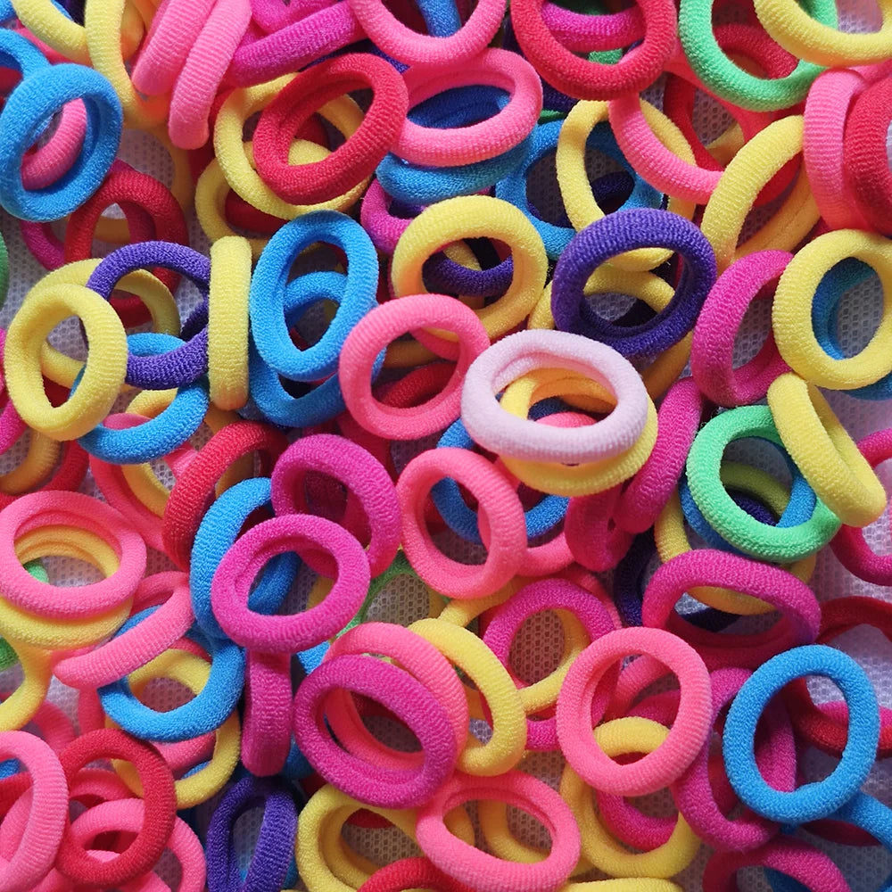 100pieces/Set Pet Elastic Hair Band