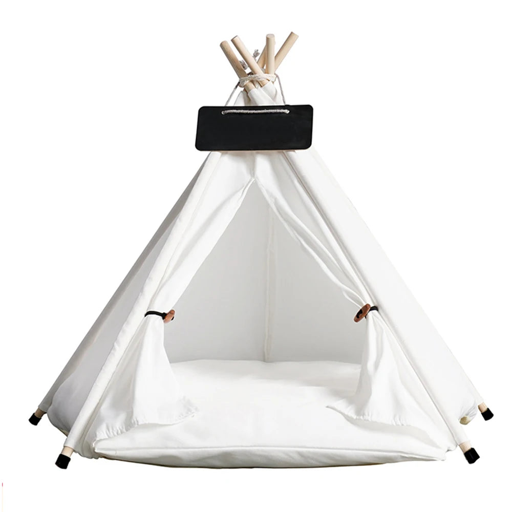 Dog Bed Portable Removable Washable Outdoor Kennels Cave