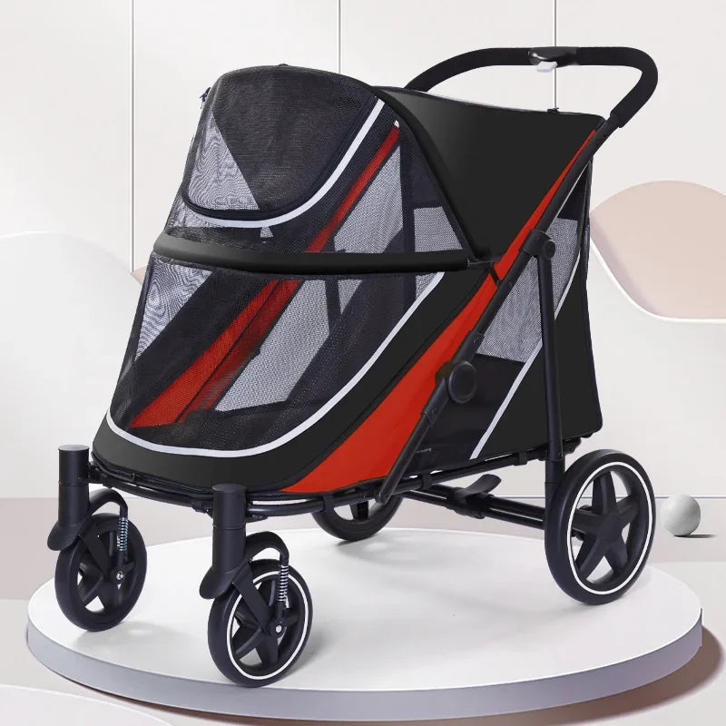 Dog Stroller Lightweight Llightweight Folding Stroller