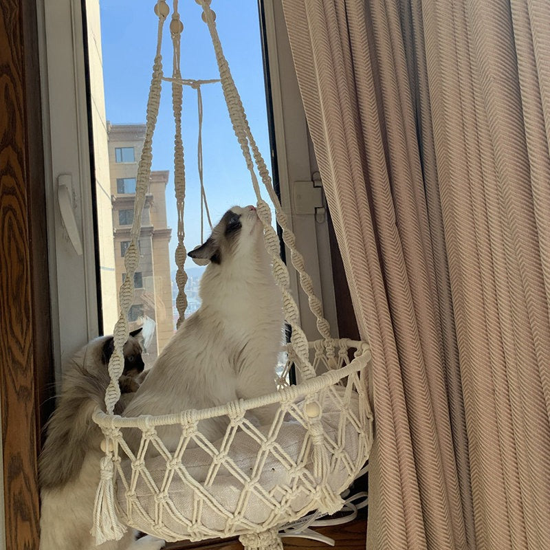 New Pet Hammock Cat Swing