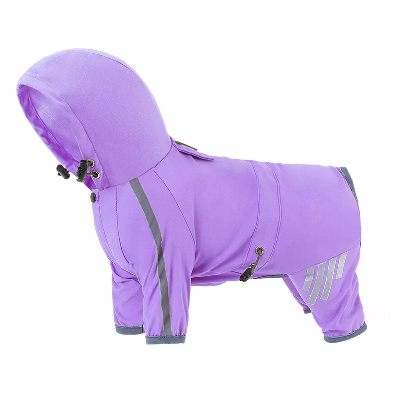 Waterproof Pet Clothes Puppy Raincoat