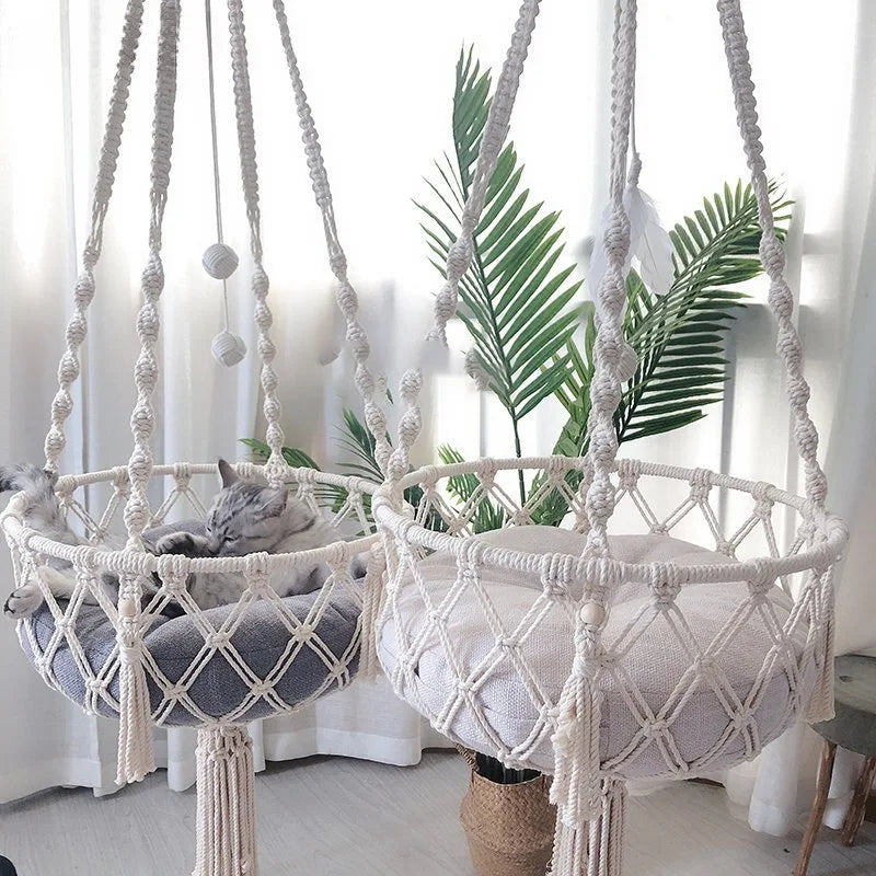 New Pet Hammock Cat Swing