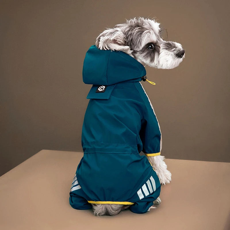 Waterproof Pet Clothes Puppy Raincoat