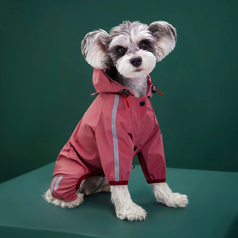 Waterproof Pet Clothes Puppy Raincoat