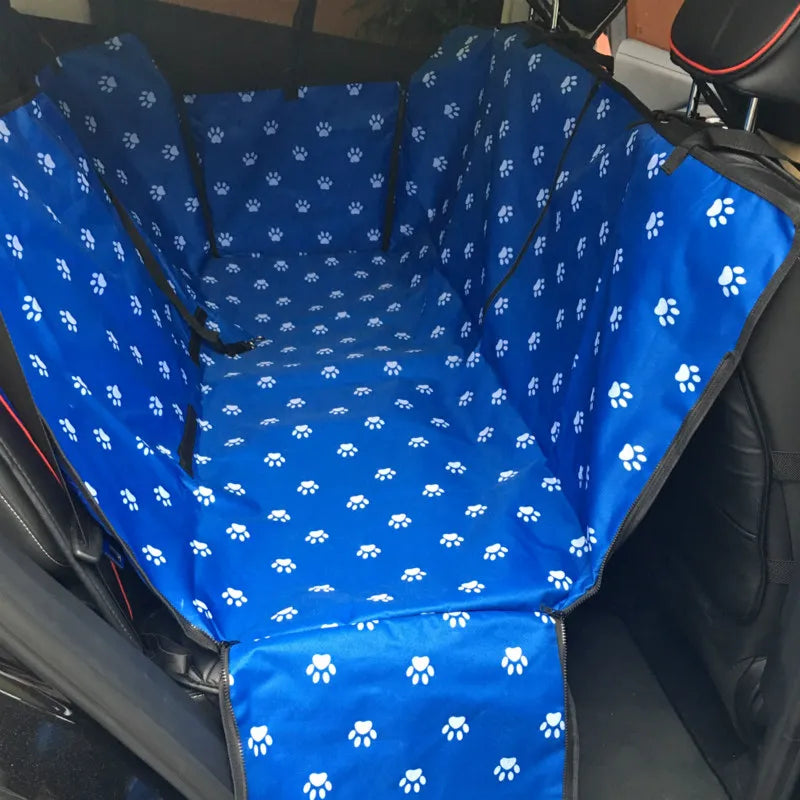 CAWAYI KENNEL Dog Carriers Waterproof Rear Back Pet Dog Car Seat Cover