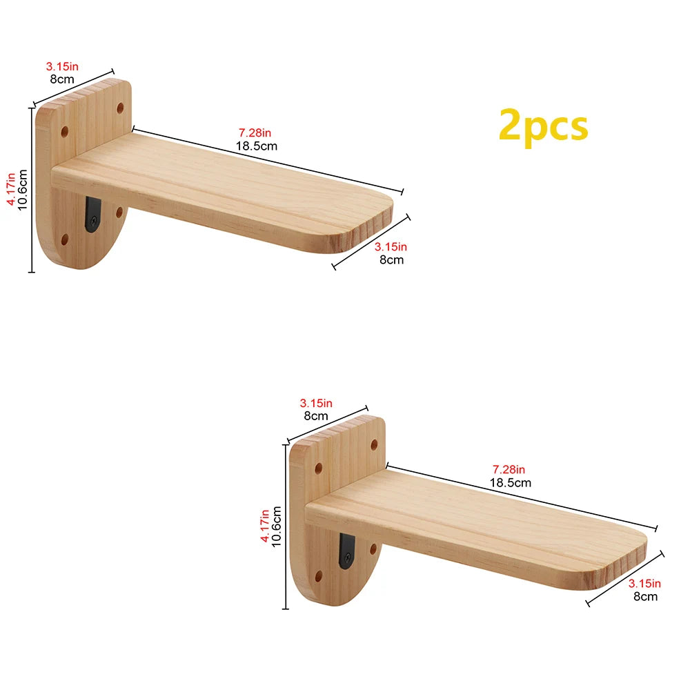 Cat Hammock Cat Tree Wall Mounted Wooden Furniture Scratcher