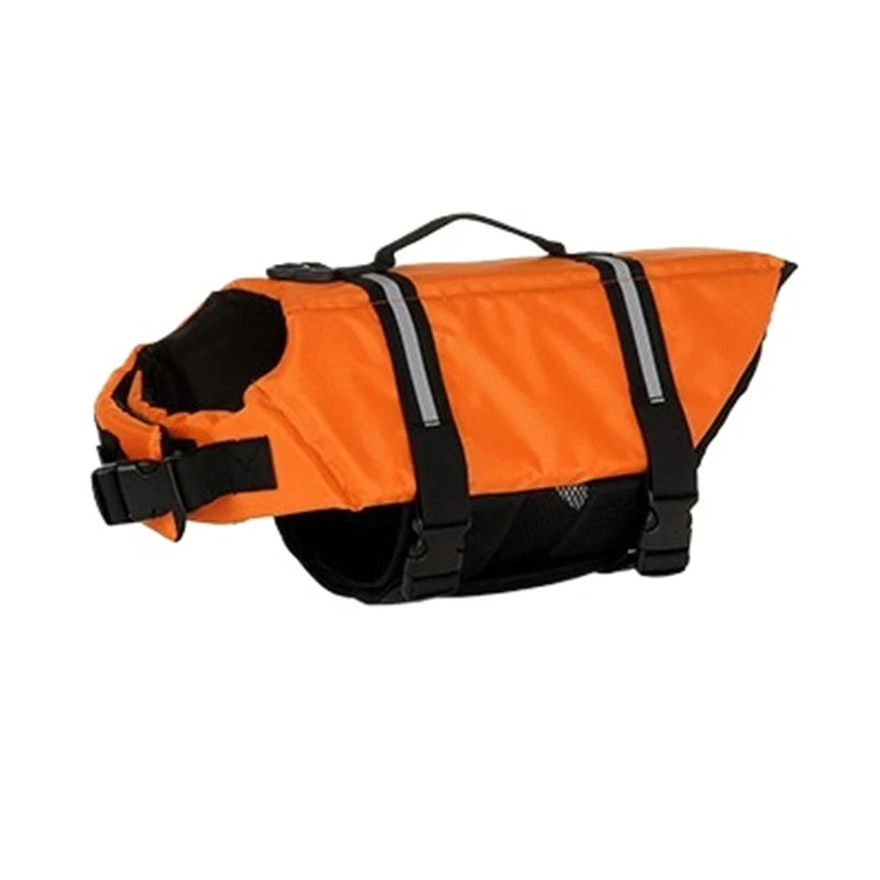 Summer Dog Life Jacket Reflective Adjustable Large Dogs Swimwear