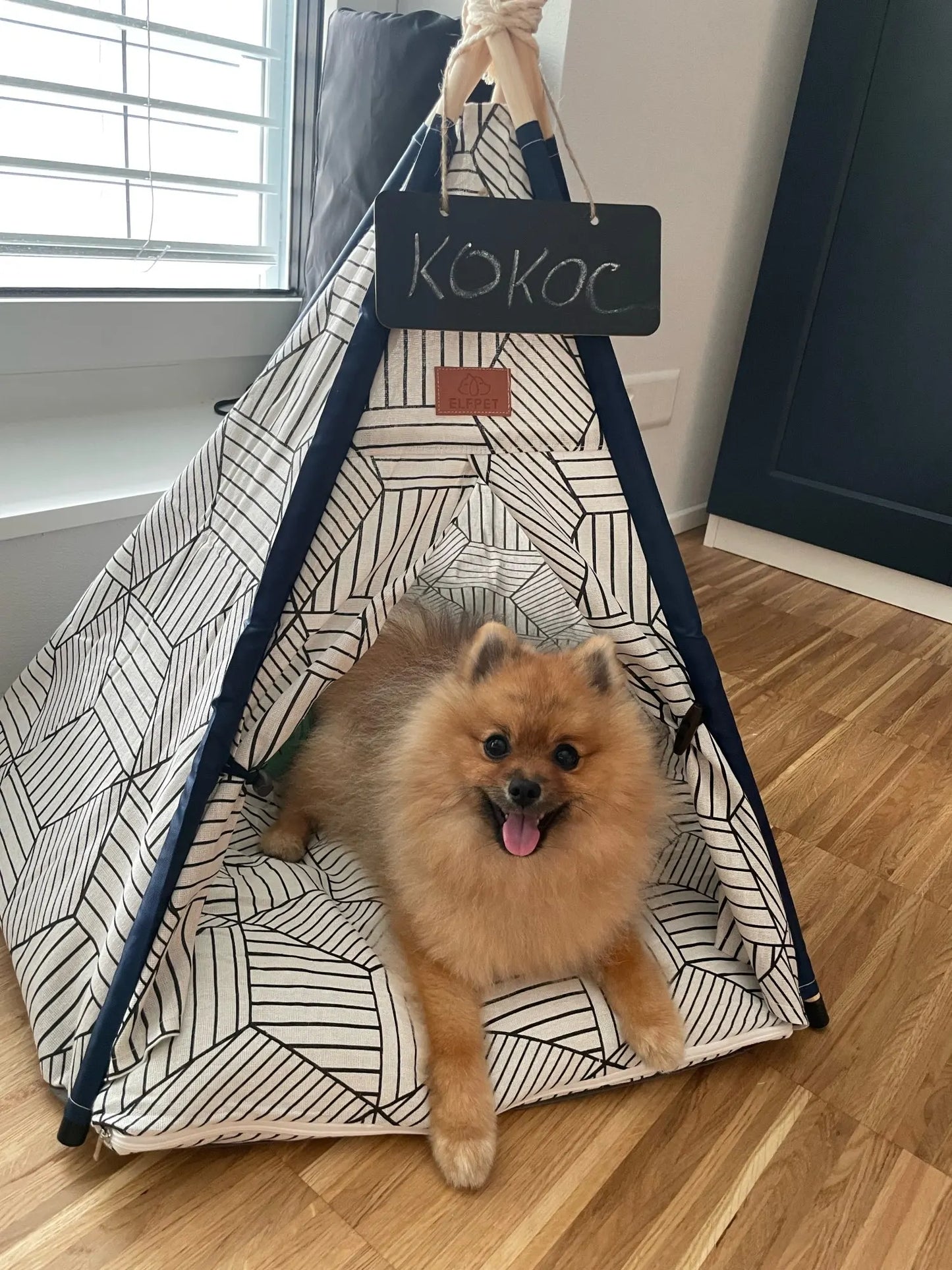 Dog Bed Portable Removable Washable Outdoor Kennels Cave