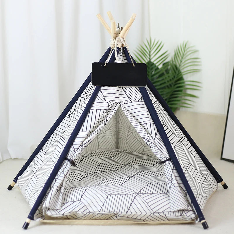 Dog Bed Portable Removable Washable Outdoor Kennels Cave