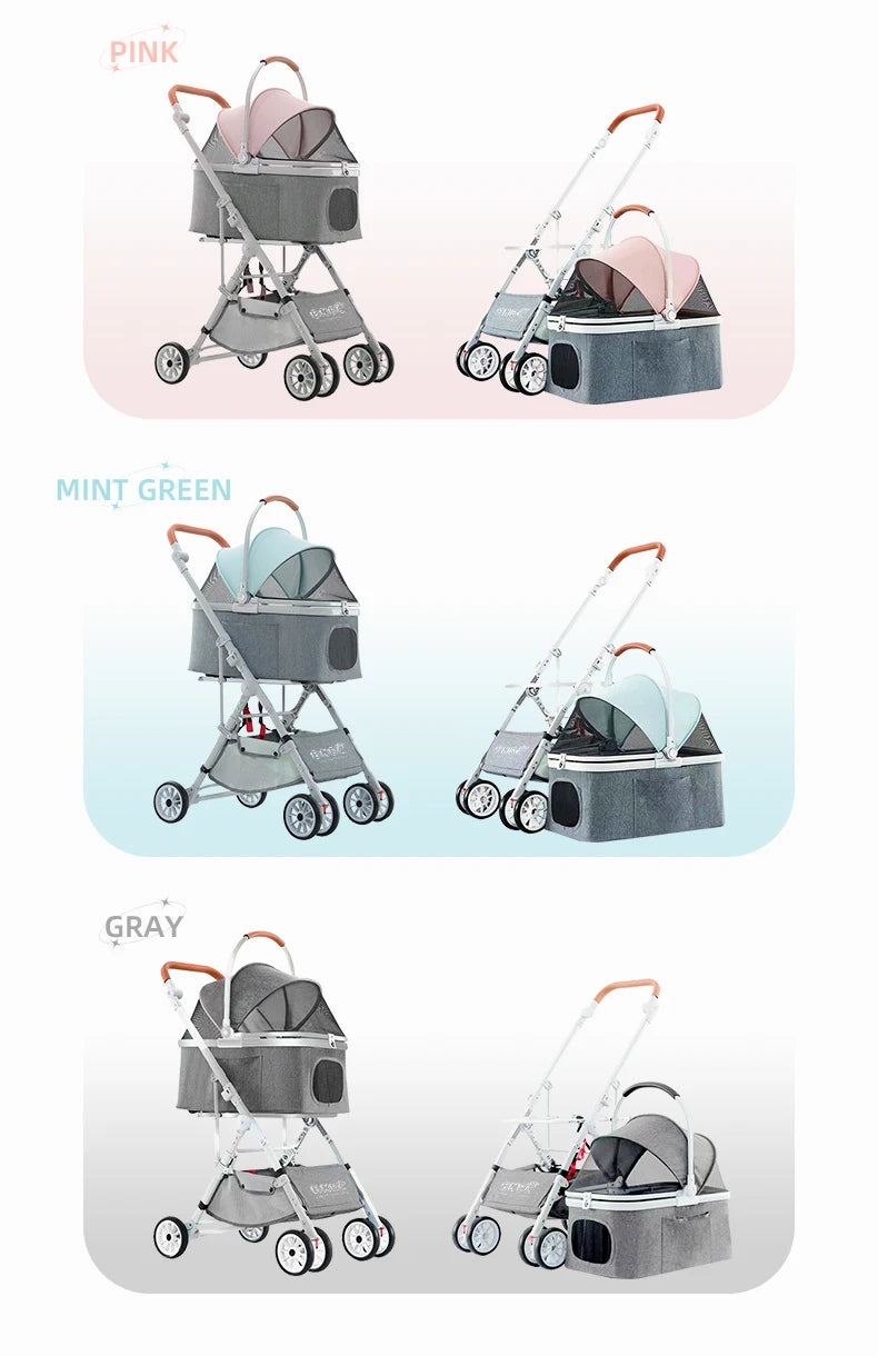 Cat Dog Easy Walk Folding Travel Carrier