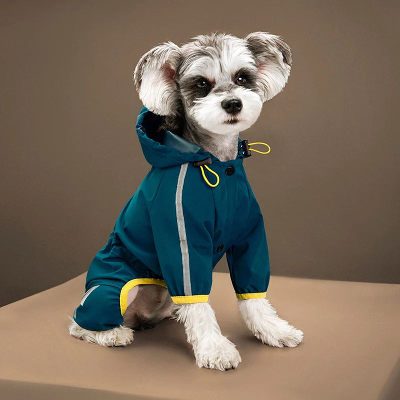 Waterproof Pet Clothes Puppy Raincoat