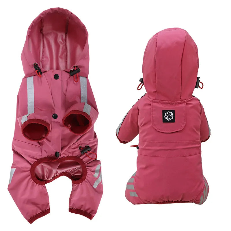 Waterproof Pet Clothes Puppy Raincoat
