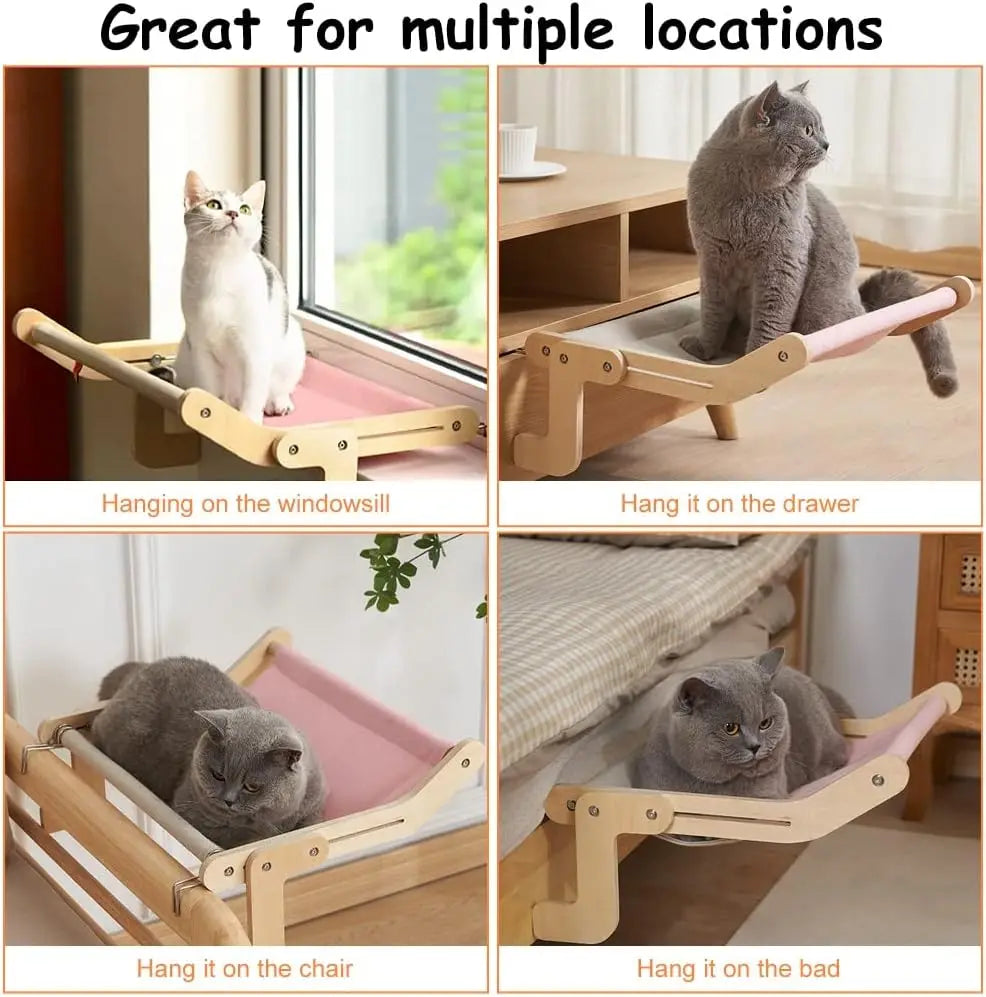 Bedside Bed Pet Nest Window Hanging Cat Bed