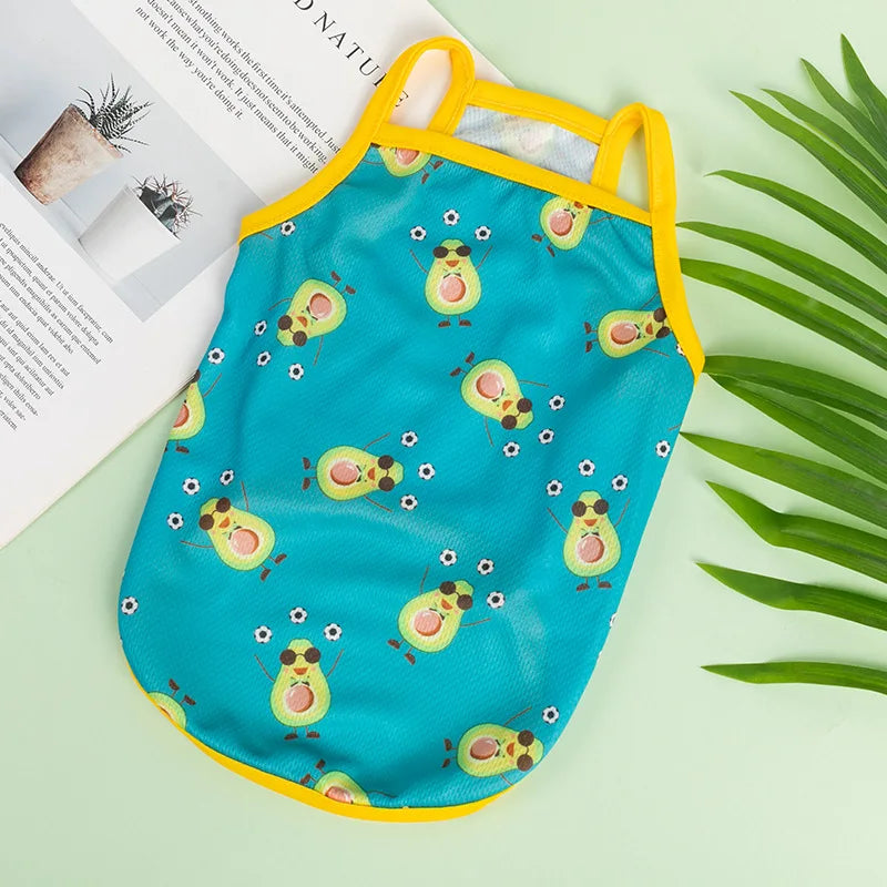 Ultra Thin Dog Cooling Vest Breathable T-shirt