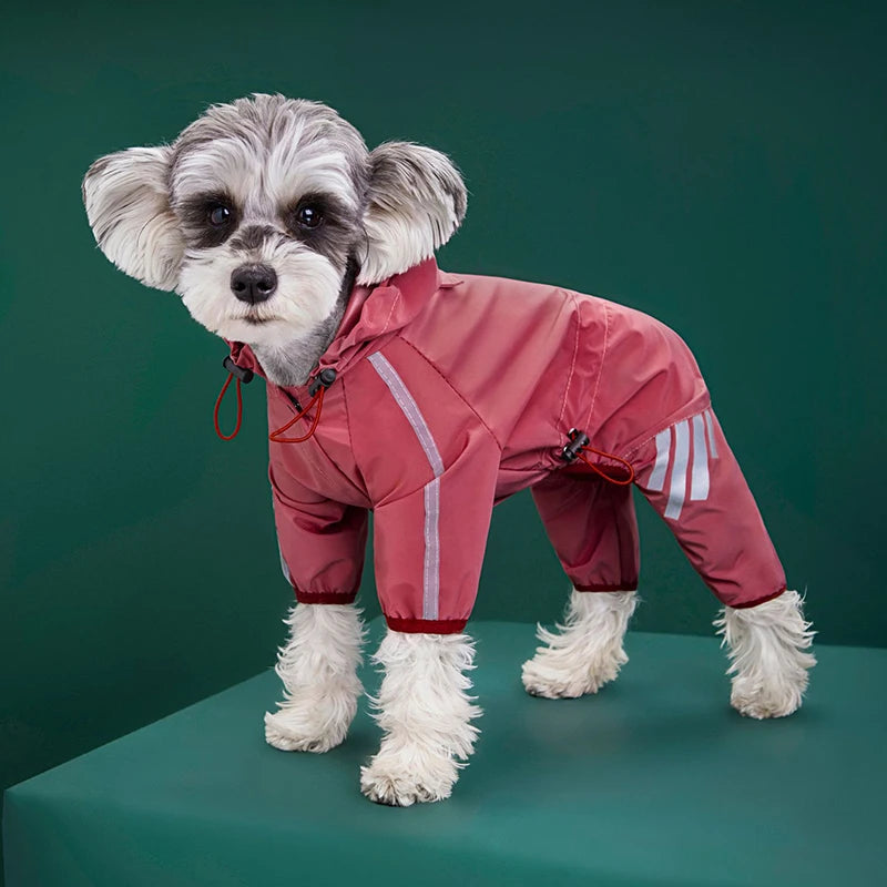 Waterproof Pet Clothes Puppy Raincoat