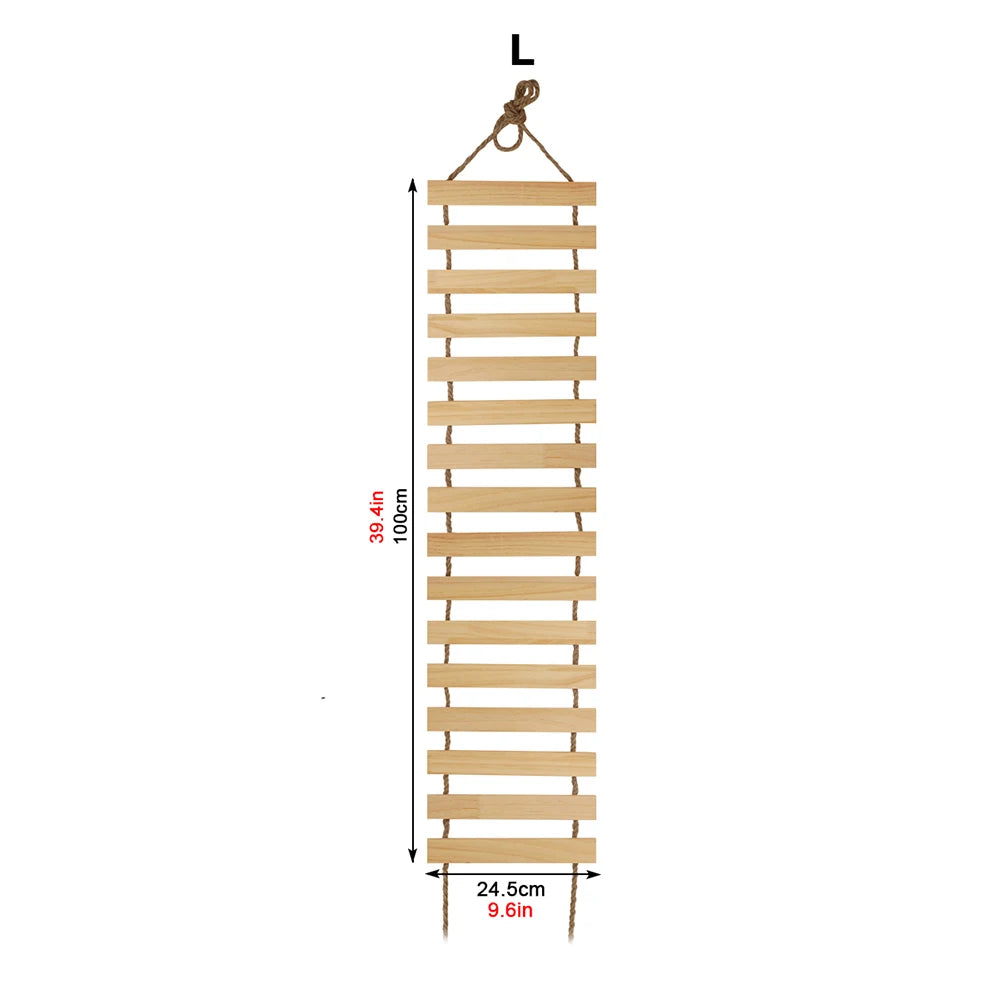 Cat Hammock Cat Tree Wall Mounted Wooden Furniture Scratcher