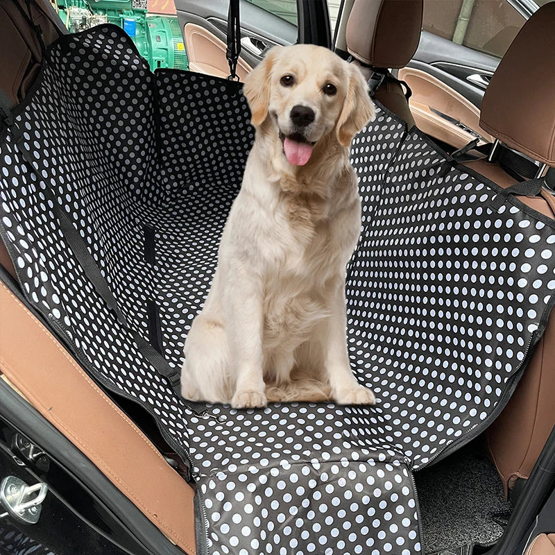 CAWAYI KENNEL Dog Carriers Waterproof Rear Back Pet Dog Car Seat Cover