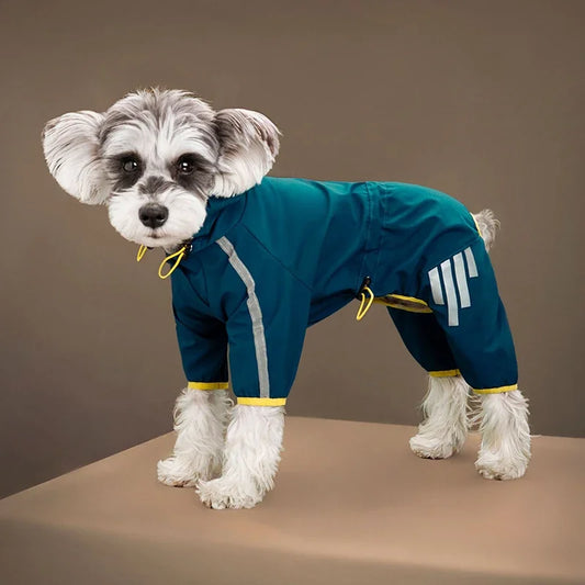 Waterproof Pet Clothes Puppy Raincoat