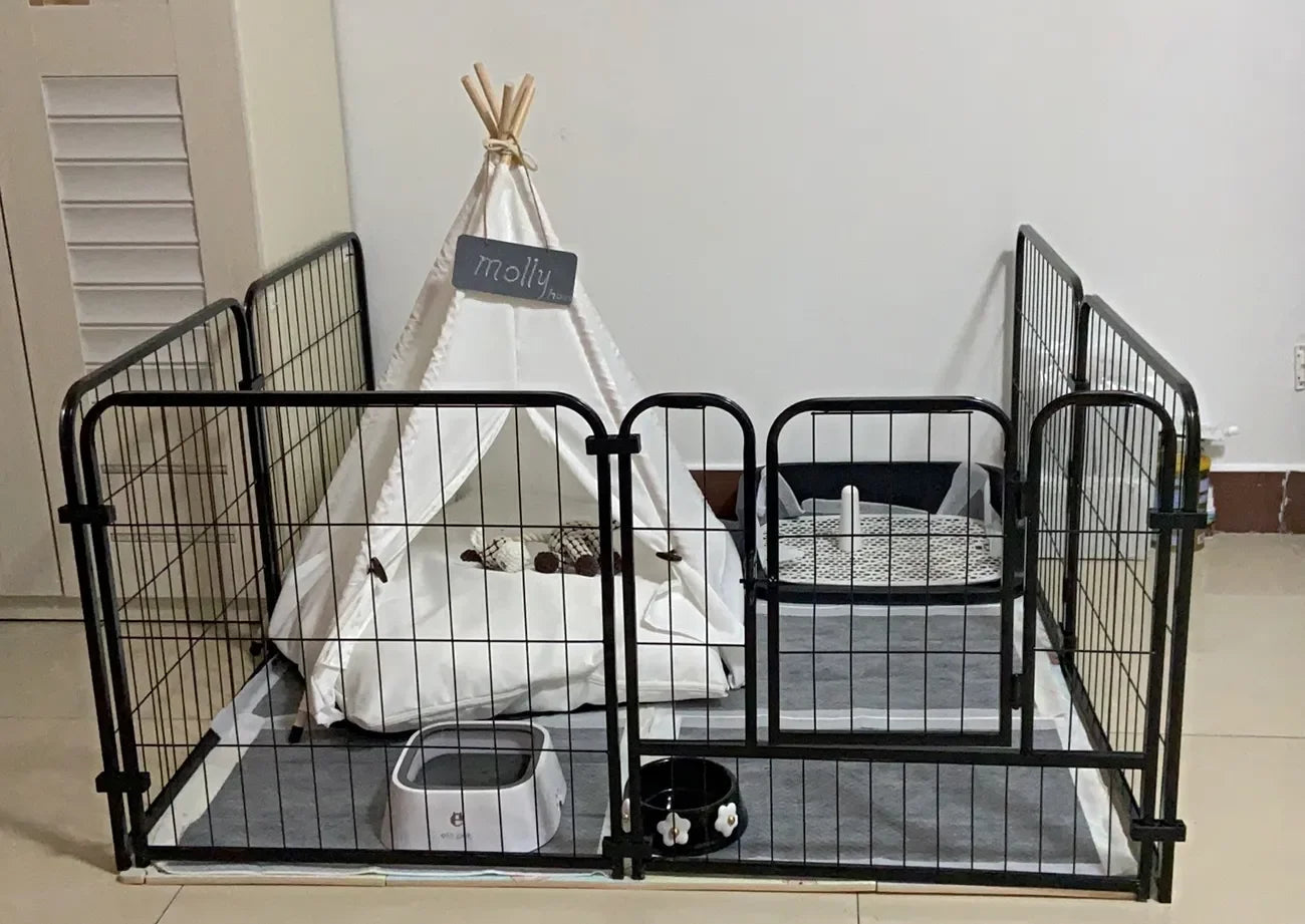 Dog Bed Portable Removable Washable Outdoor Kennels Cave