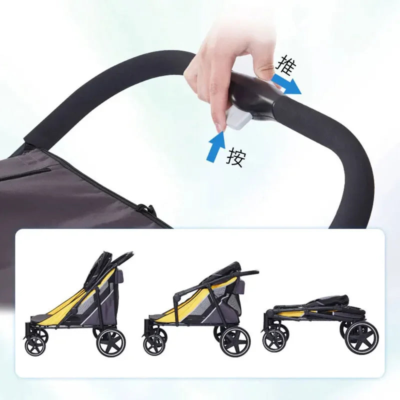 Dog Stroller Lightweight Llightweight Folding Stroller