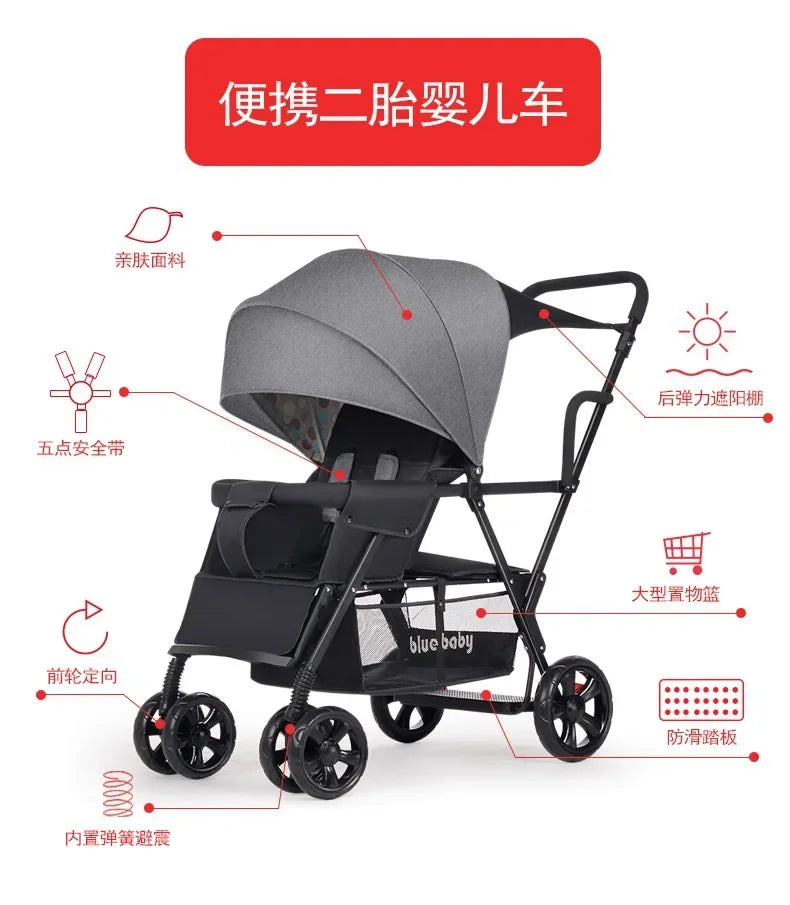 Dog Stroller Lightweight Llightweight Folding Stroller