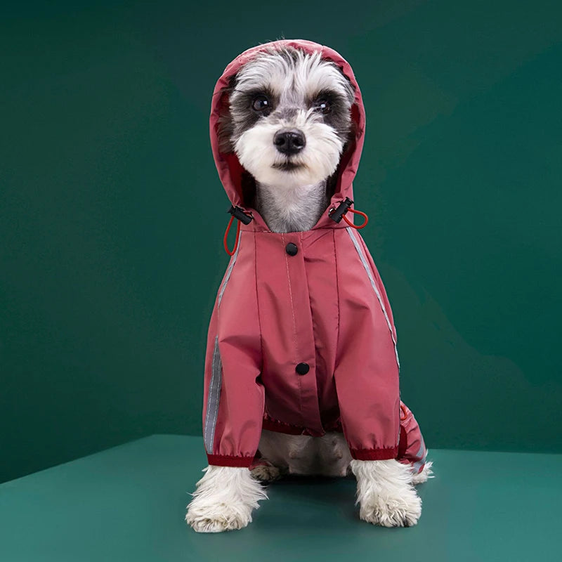 Waterproof Pet Clothes Puppy Raincoat