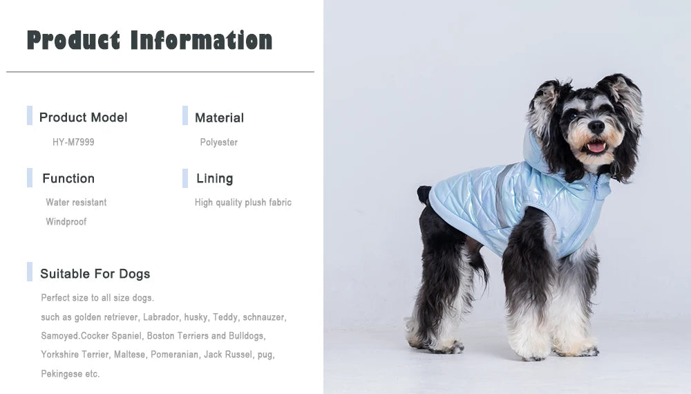 winter costume for dogs Puppy Autumn clothes with hoodie