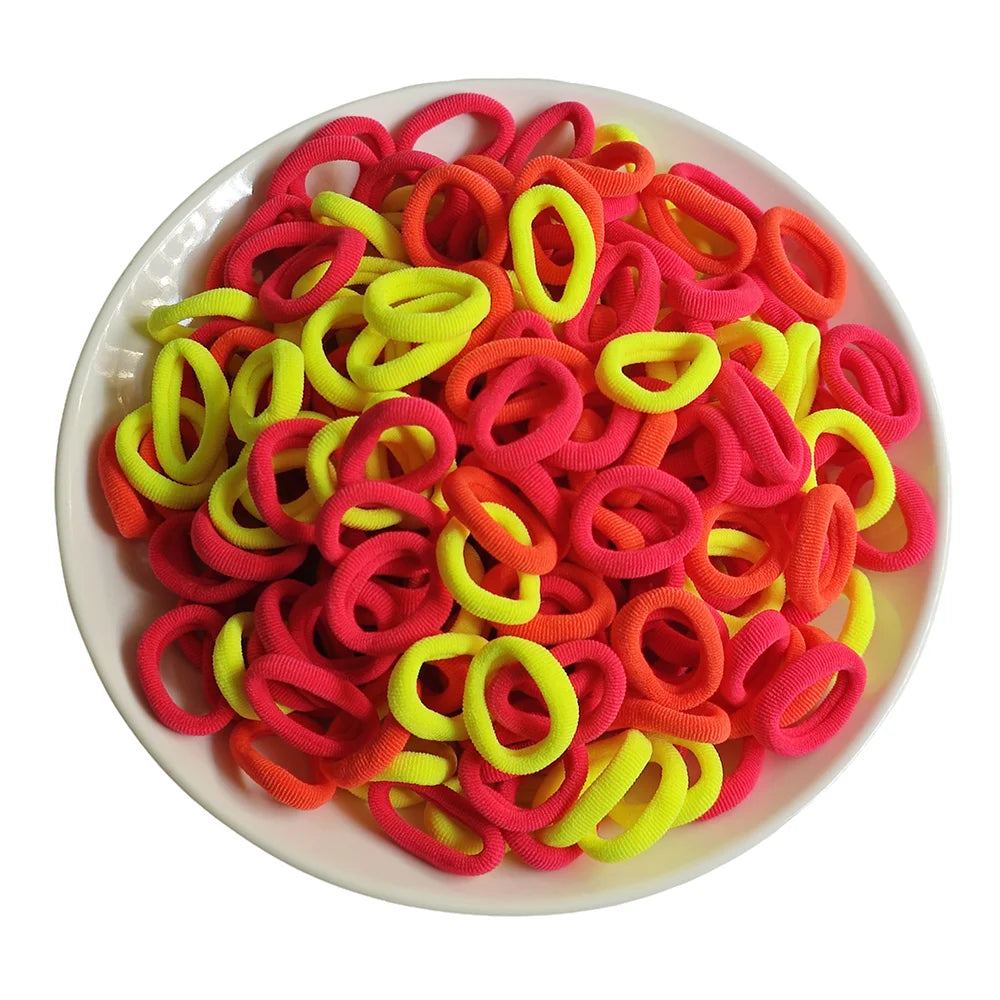 100pieces/Set Pet Elastic Hair Band