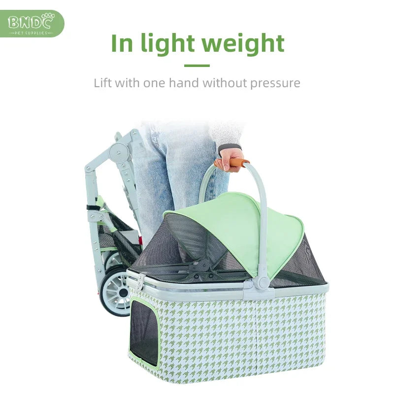 Cat Dog Easy Walk Folding Travel Carrier