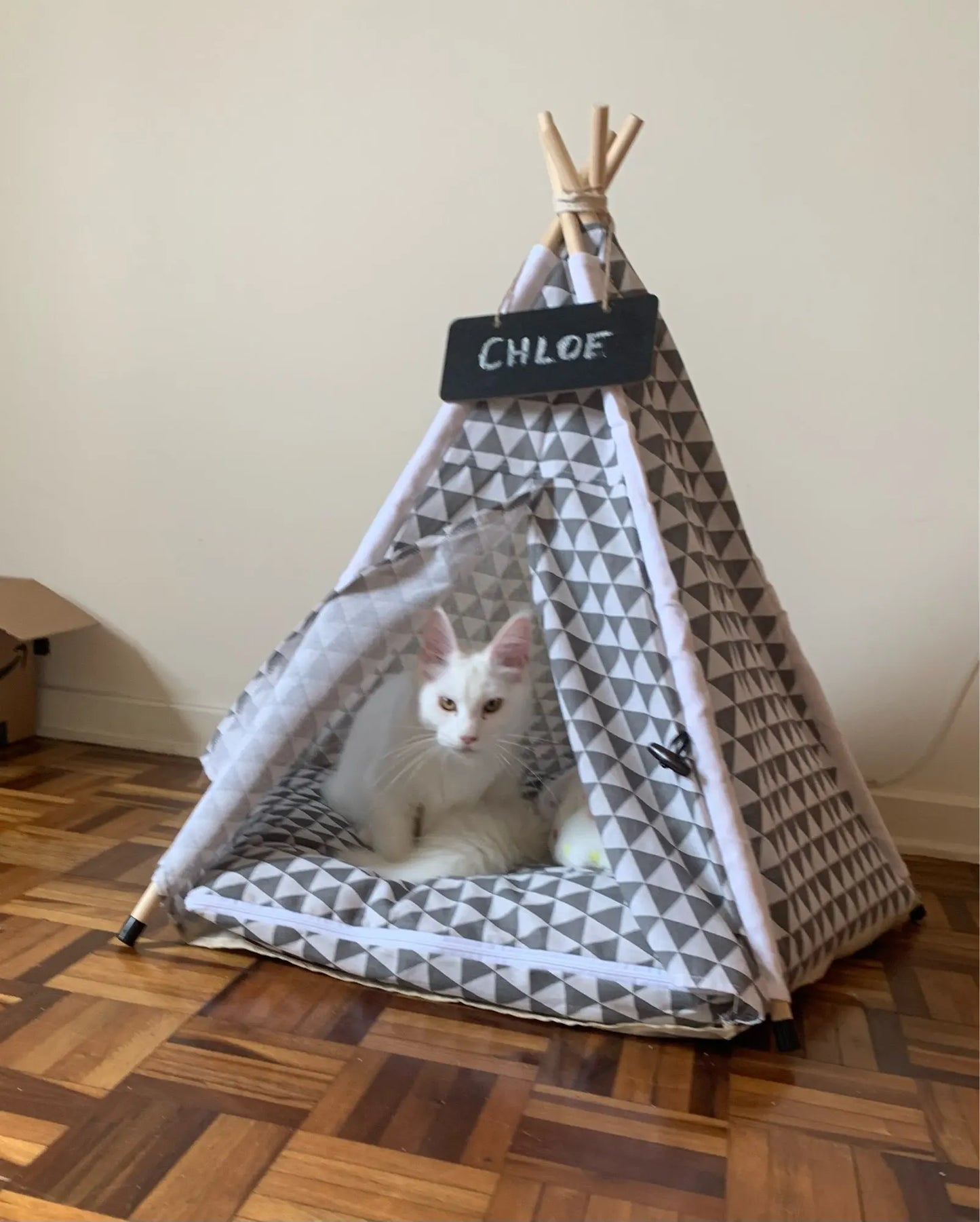 Dog Bed Portable Removable Washable Outdoor Kennels Cave