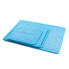 Summer Pet Cooling Mat Pad for Medium Large Dogs Washable French Bulldog Big Dog Ice Gel Bed Shiba Inu Mattress mascotas Blanket
