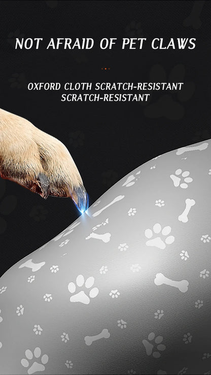CAWAYI KENNEL Dog Carriers Waterproof Rear Back Pet Dog Car Seat Cover