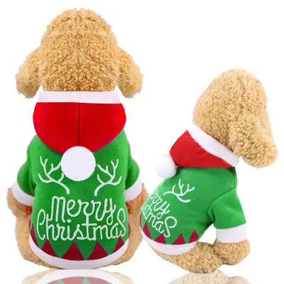 Christmas Dog Clothes Winter Pet Clothes