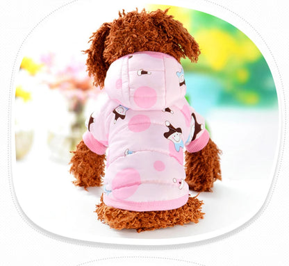 2018 Winter Pet Dog Clothes Warm Down Jacket