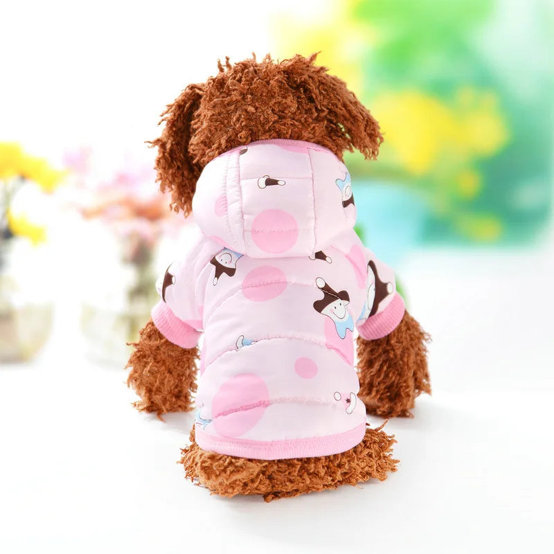 2018 Winter Pet Dog Clothes Warm Down Jacket